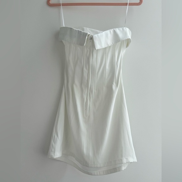 WITH JÉAN CHLOÉ CORSET DRESS IN WHITE - Picture 5 of 14